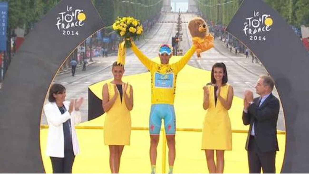 Nibali, campeón del Tour; Kittel ganó en los Elíseos