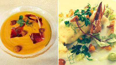 Soufflé de boquerones en vinagre o cocido 3.0: tapas madrileñas de José Luque