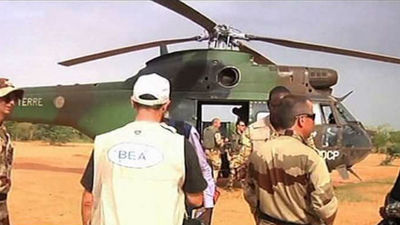 Llegan a Francia las cajas negras del avión de Swiftair