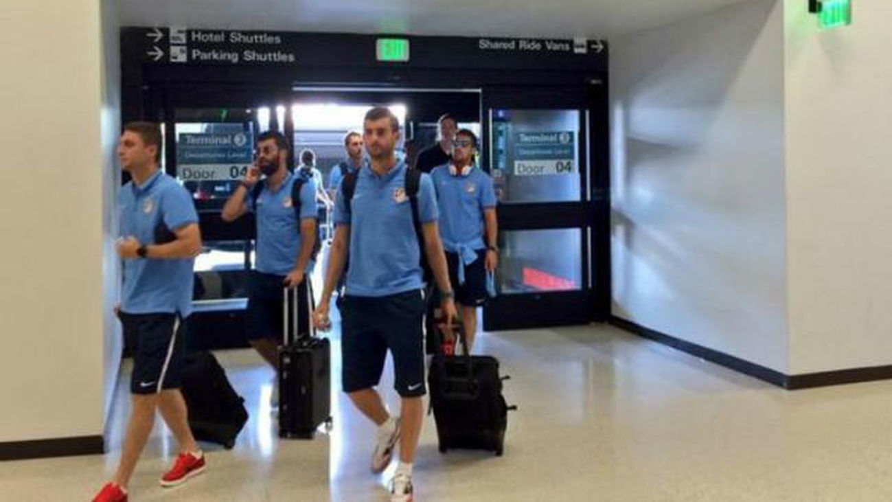 El Atlético llega a México para jugar un amistoso