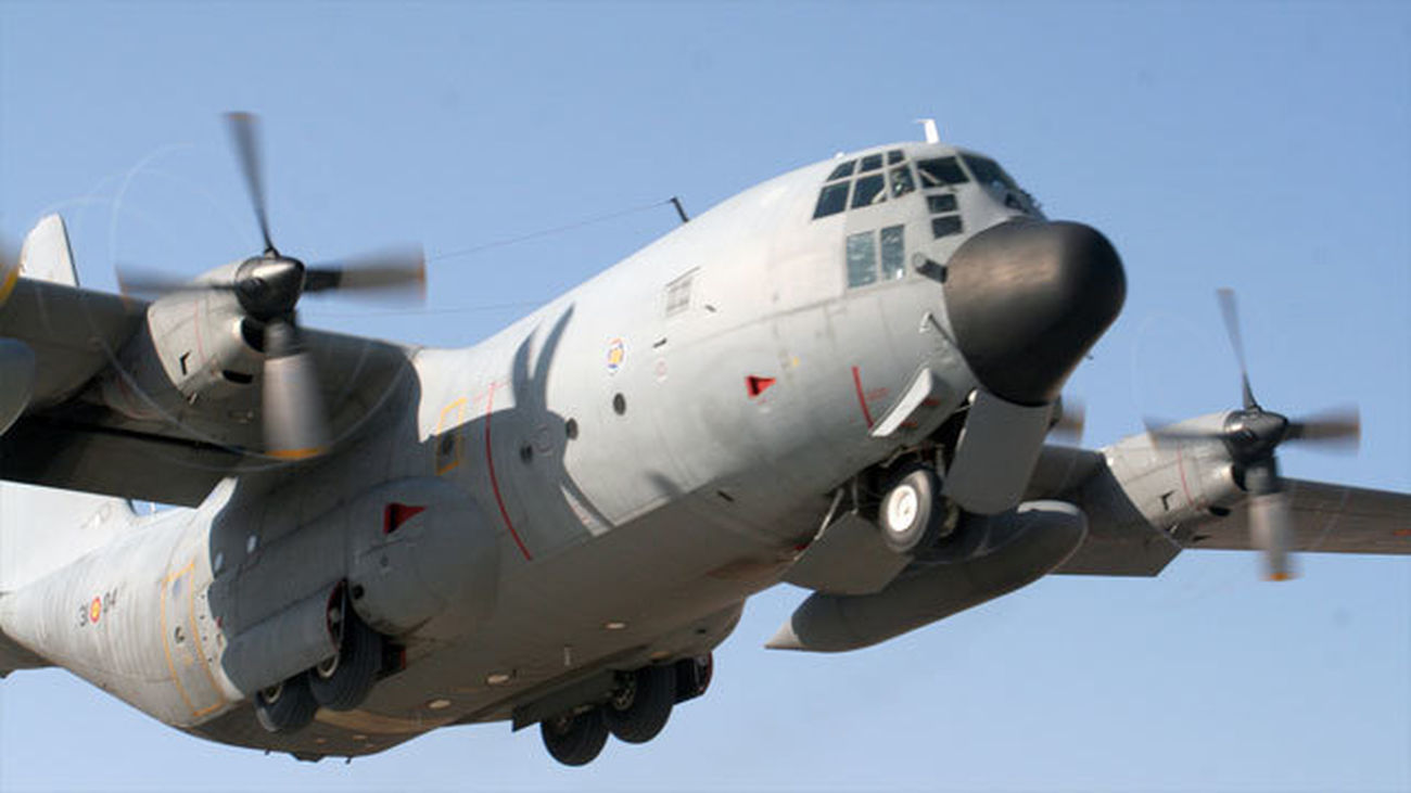 Avión C-130 Hércules del Ejercito del Aire