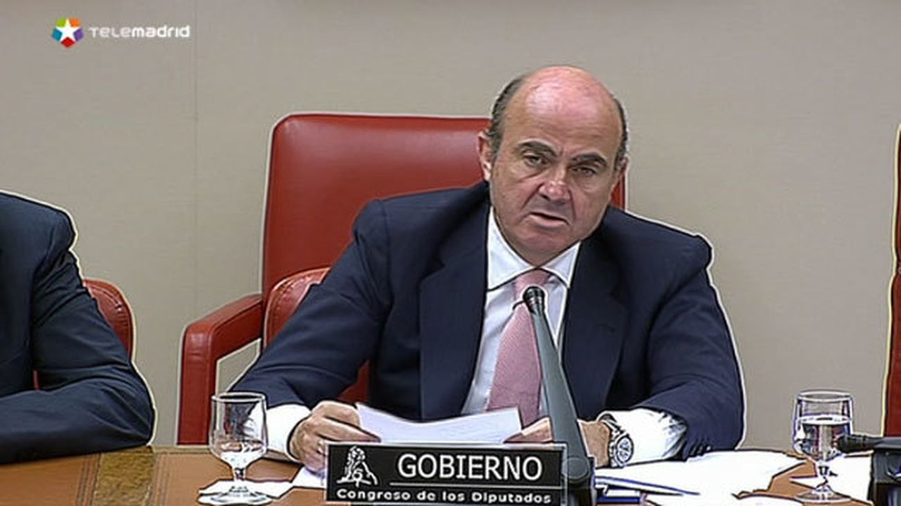 El ministro de Economía, Luis de Guindos