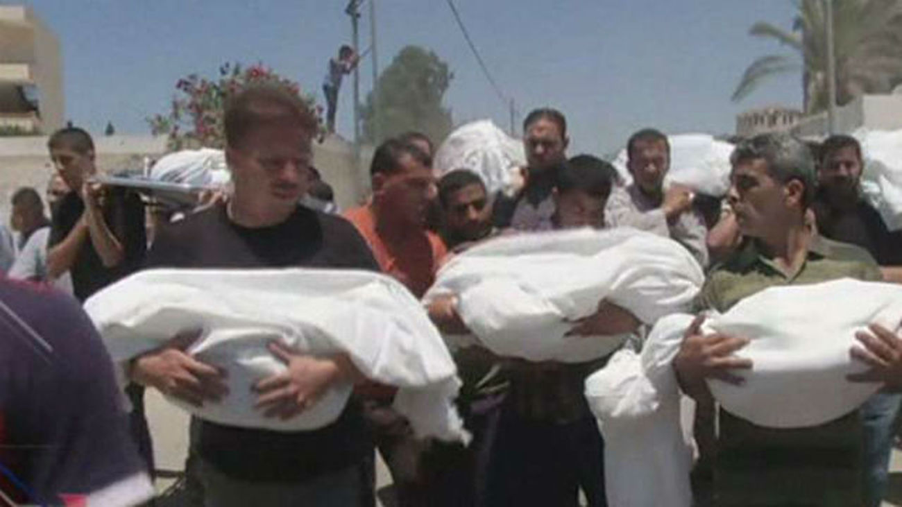 Al menos 20 muertos en un ataque israelí a una escuela de la ONU en Gaza