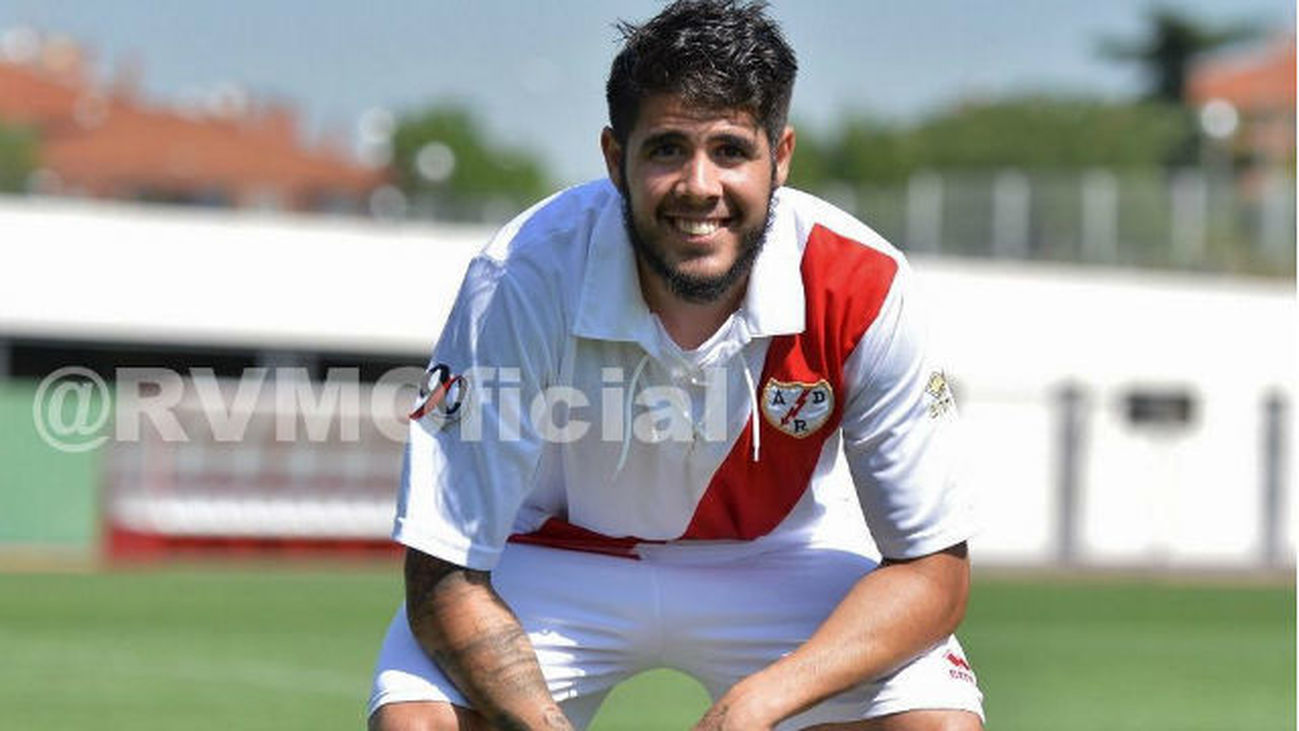 Pozuelo, presentado: "Espero un año bonito en el Rayo"