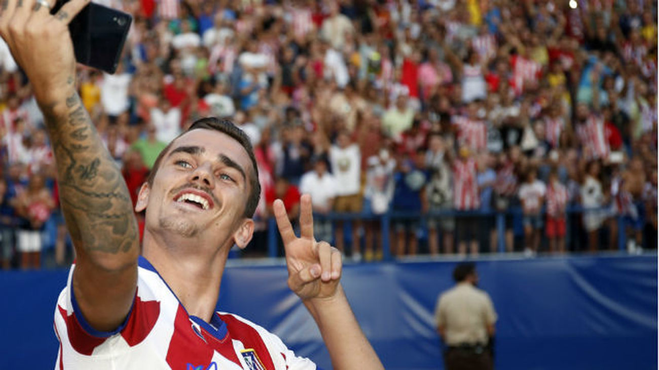 Griezmann se estrena como rojiblanco: "Vengo para crecer en este gran club"