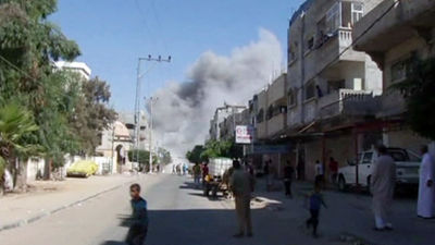 Seis personas mueren en Gaza al explotar accidentalmente un proyectil israelí