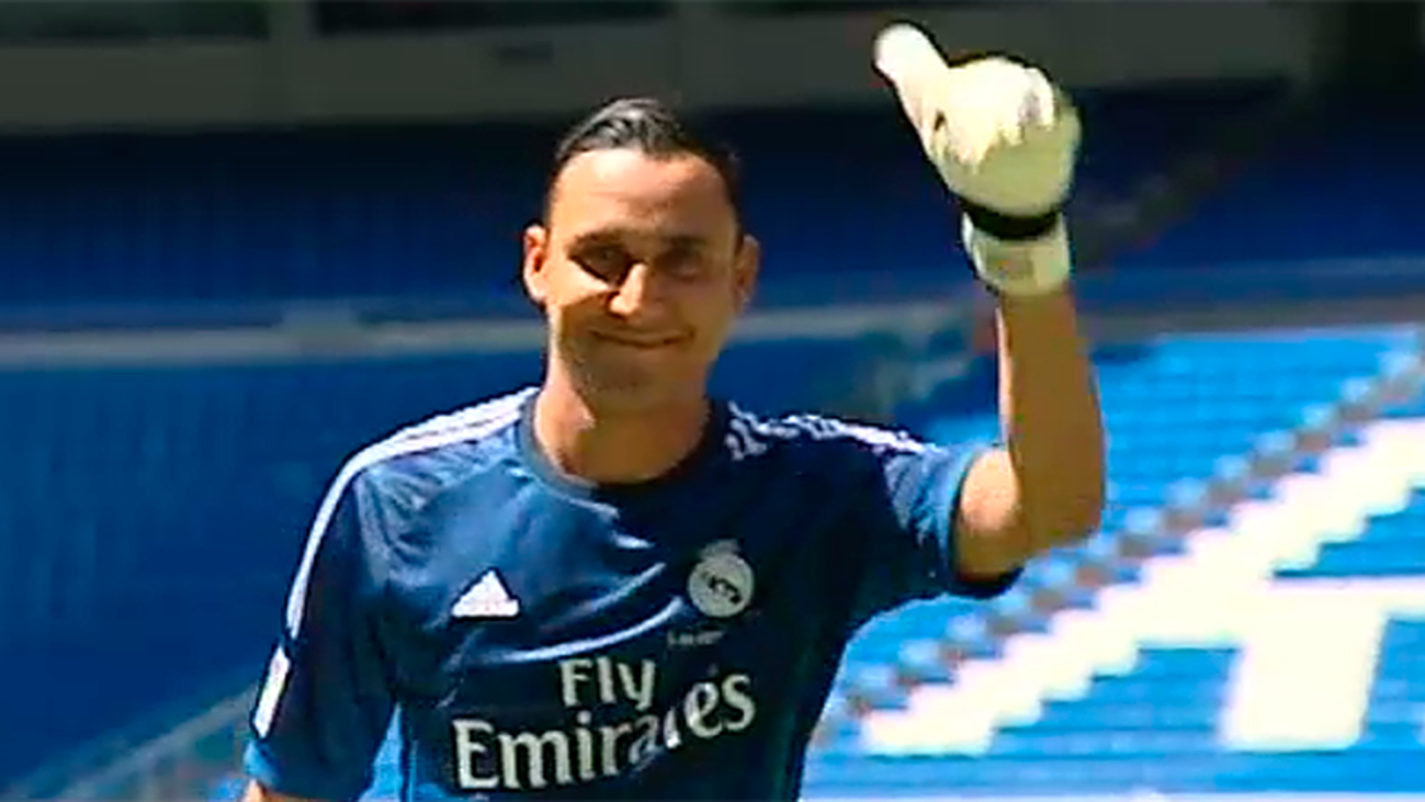 Keylor Navas será titular contra el Eibar