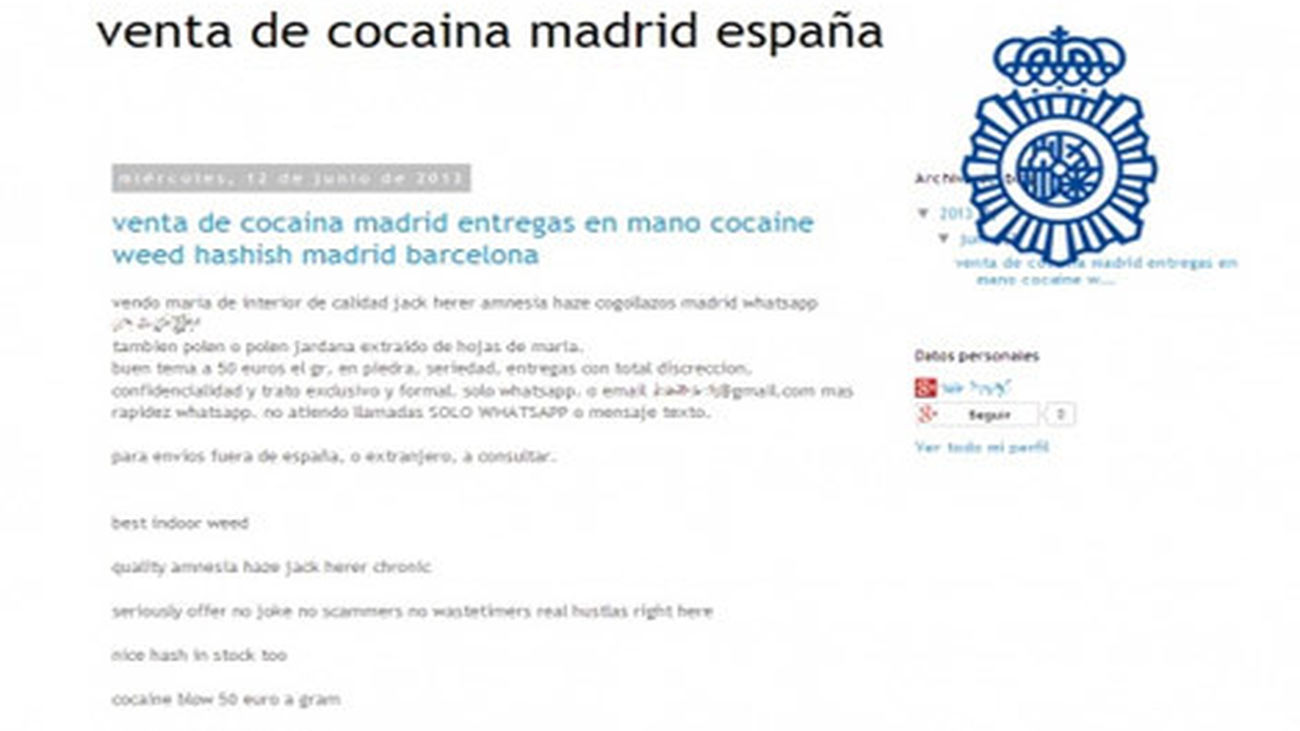 Cae una red de cibernarcos