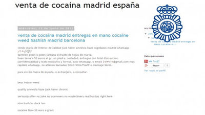 Cae una red de "cibernarcos" que vendía cocaína en internet