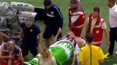 Mario Suárez sufrió un traumatismo craneoencefálico