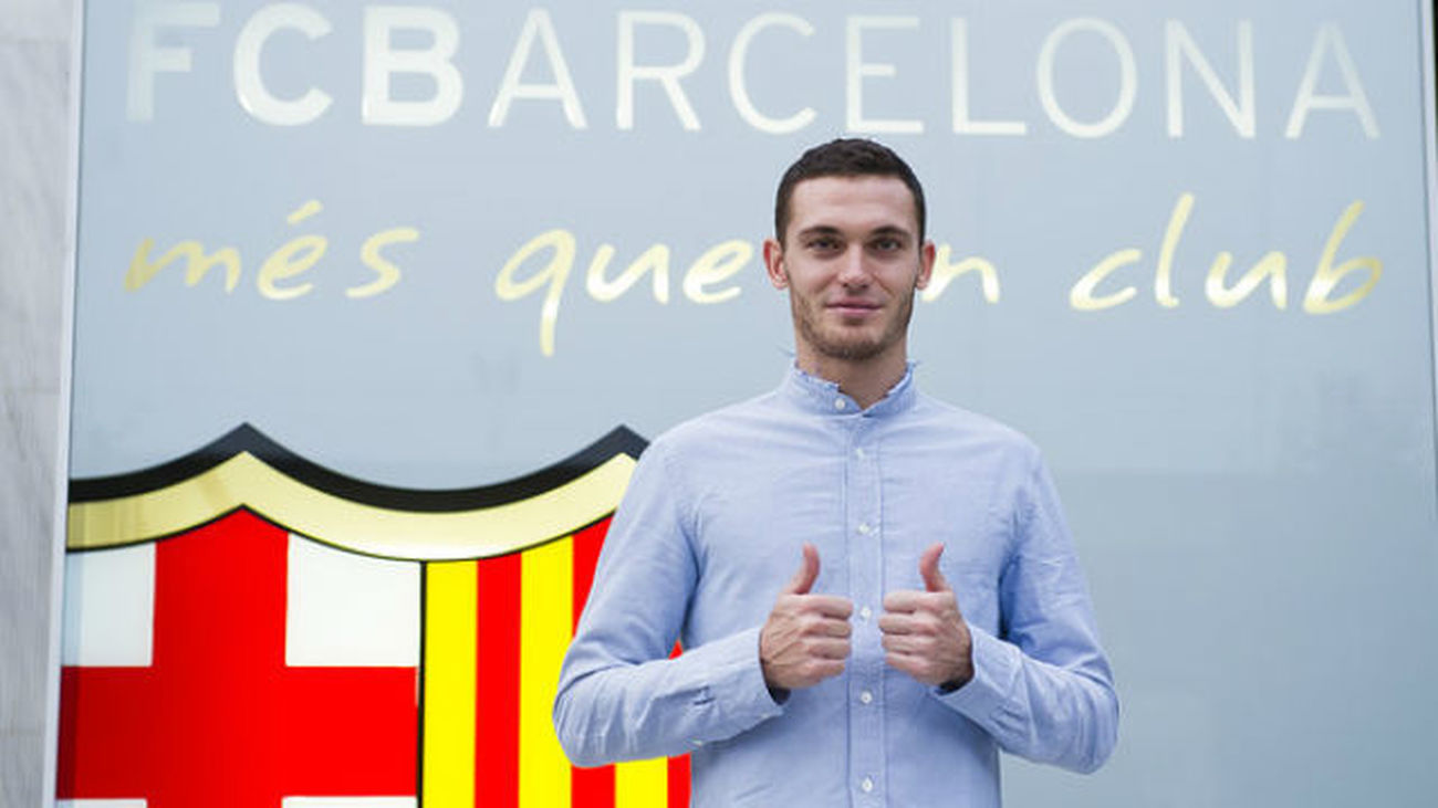Vermaelen, jugador del FC Barcelona