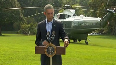 Obama anuncia que Francia y Reino Unido se unen al apoyo humanitario en Irak