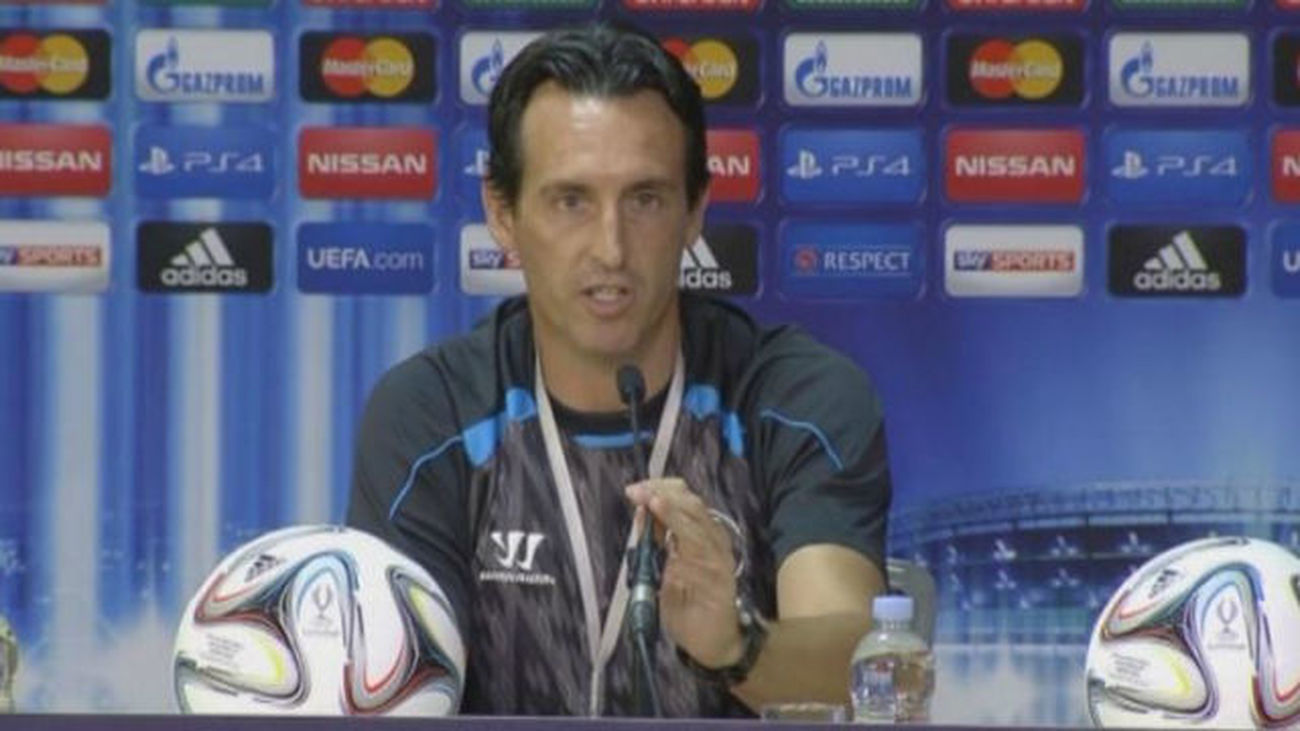 Emery, entrenador del Sevilla FC