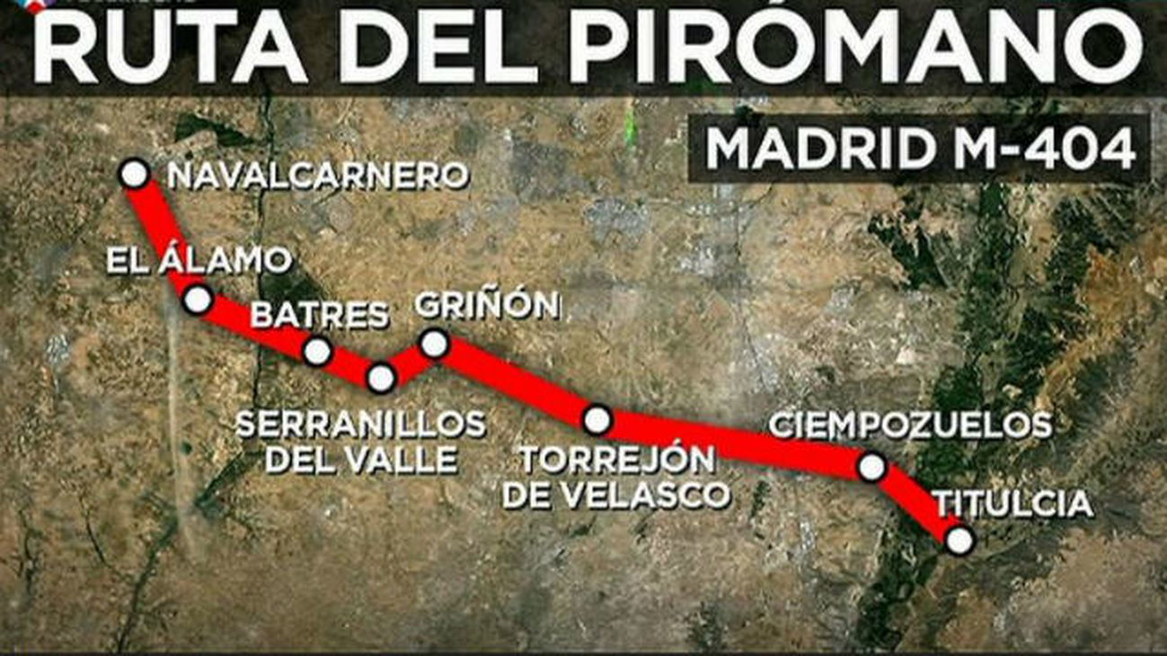 Un pirómano en Madrid
