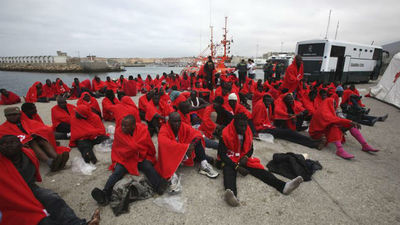 Rescatados 132 inmigrantes en las últimas horas de cuatro pateras