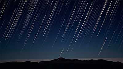 El anticiclón y la Luna se alían a favor de las acuáridas