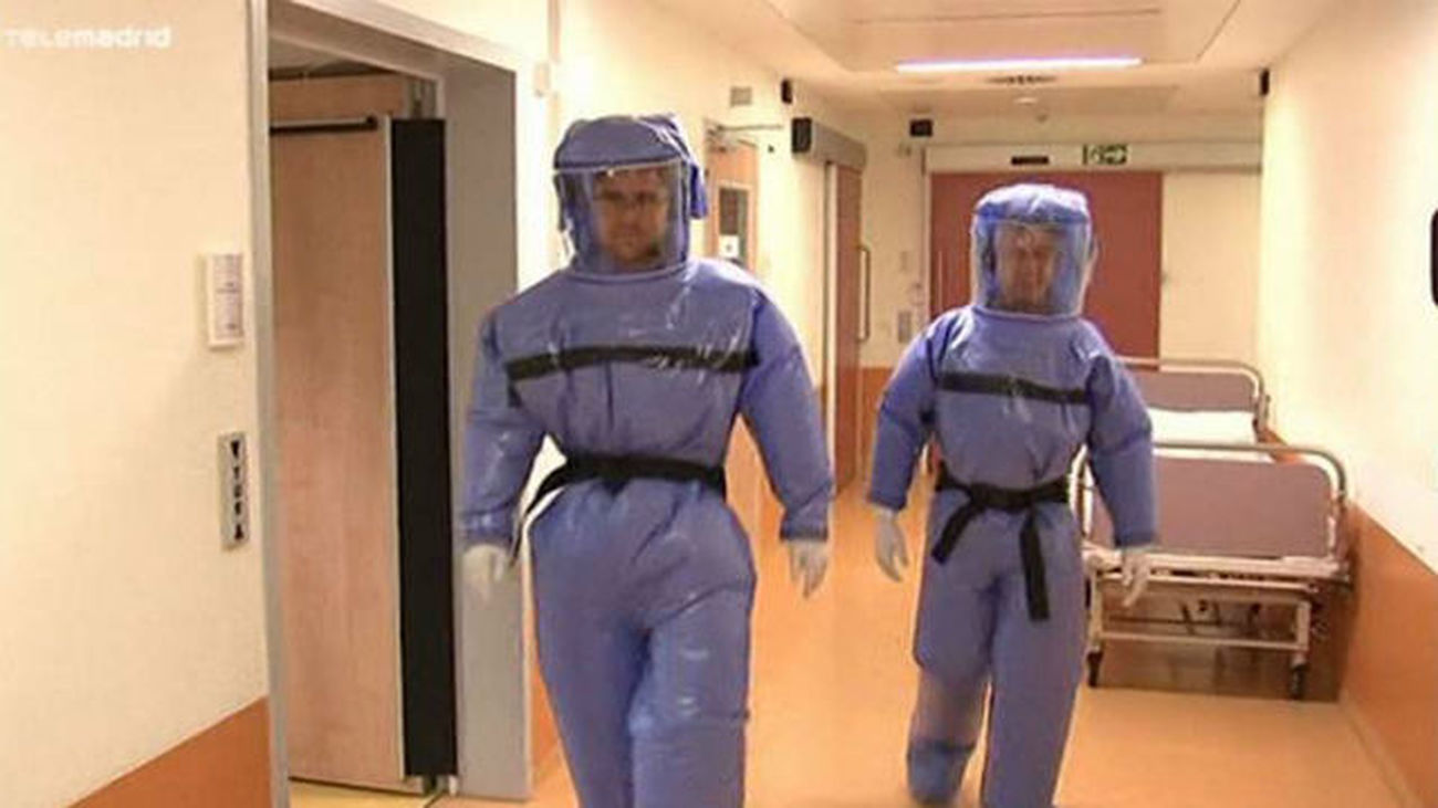 Desinfección por el ébola