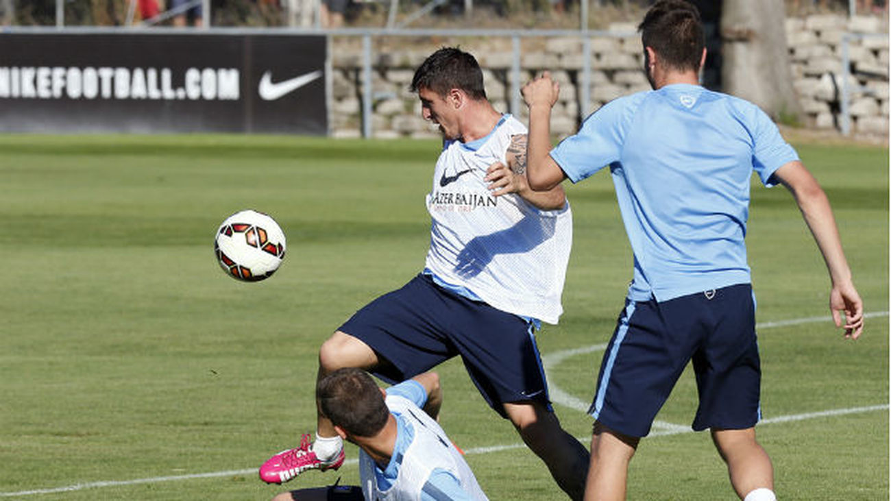 Entrenamiento del At. Madrid