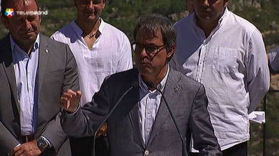 Artur Mas deja claro que su única opción es votar el 9N: "Sólo hay un plan"