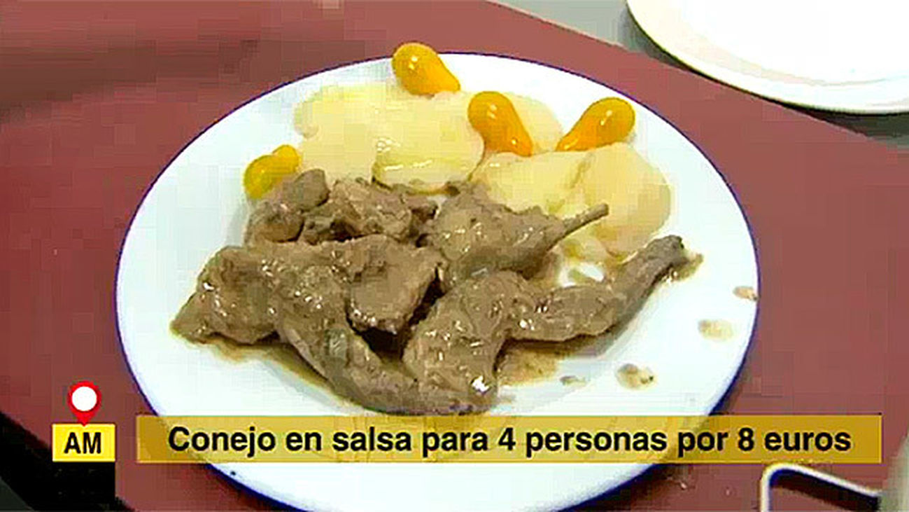 Receta de conejo en salsa