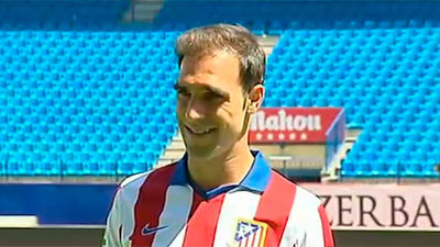 Gámez, presentado como nuevo jugador del Atlético
