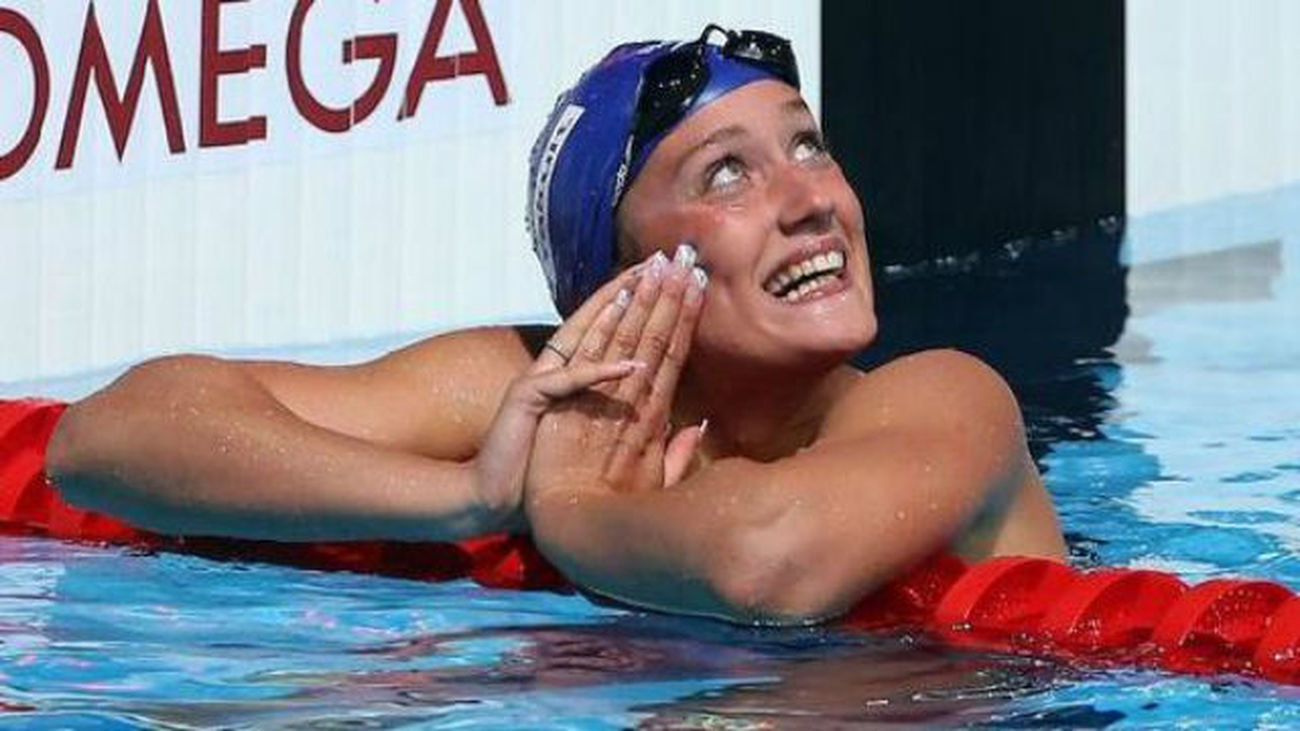 Belmonte, oro y récord de los campeonatos en los 1.500 libre