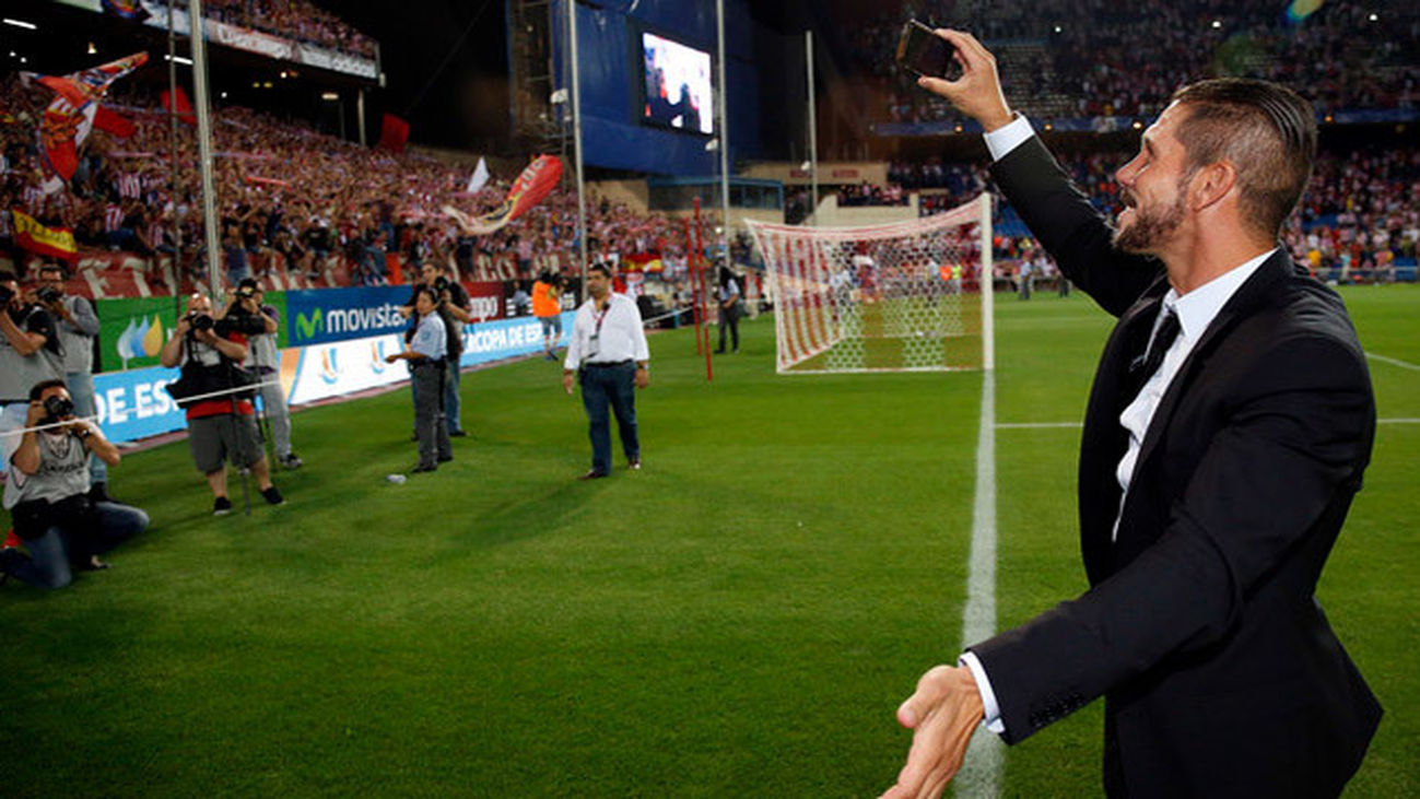 Simeone: "De tres finales con el Madrid, hemos ganado dos"