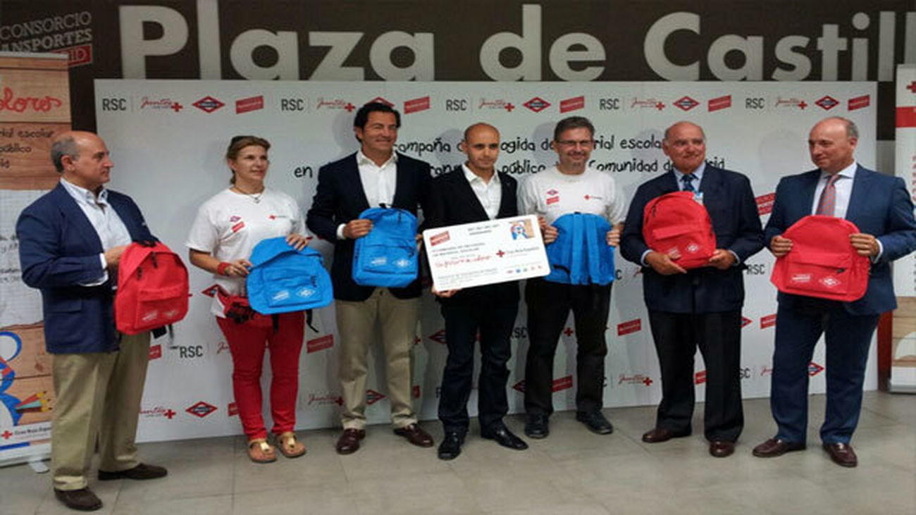 Campaña solidaria de Metro