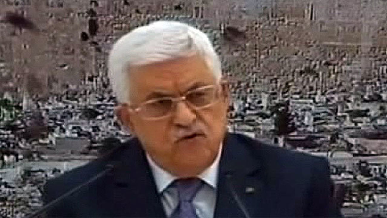 El presidente de la Autoridad Nacional Palestina (ANP), Mahmud Abás