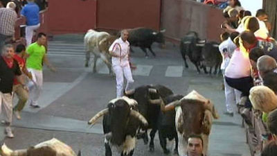 Tres heridos leves en el primer encierro de San Sebastián de los Reyes