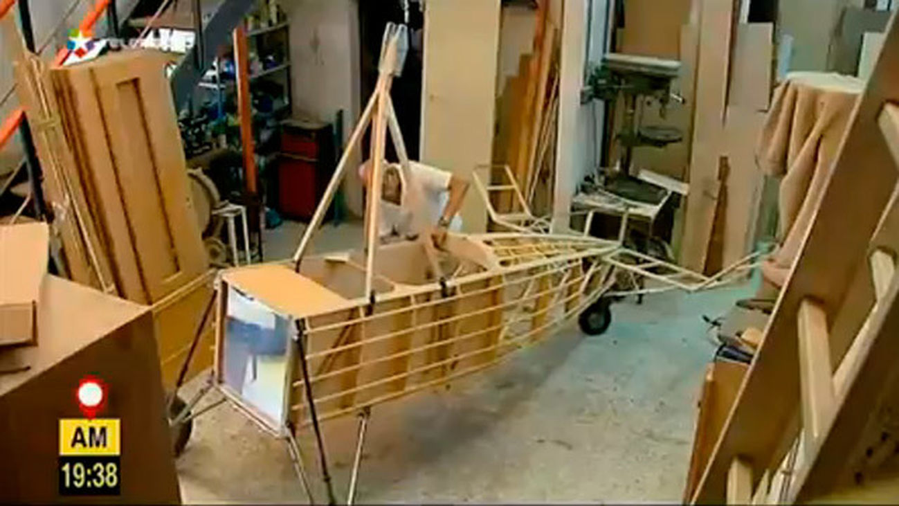 El primer vuelo en autogiro de España