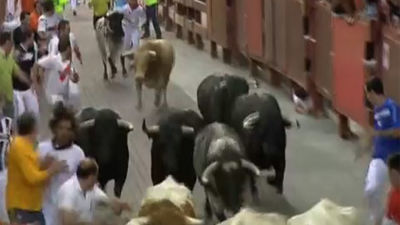 Catorce heridos en el quinto encierro de San Sebastián de los Reyes