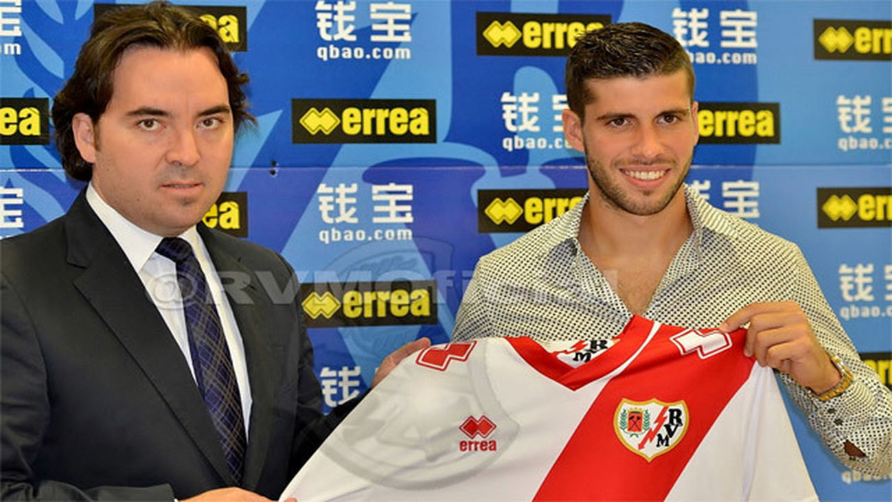 Insua: "En el Rayo quiero sentir las sensaciones que en el Atlético no tuve"