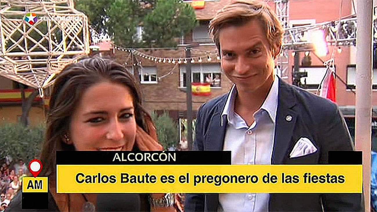 Carlos Baute, pregonero en Alcorcón