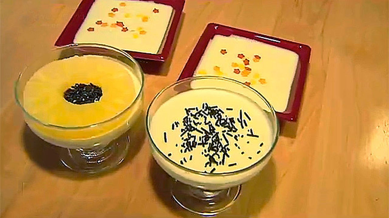 Receta de bavarois de piña