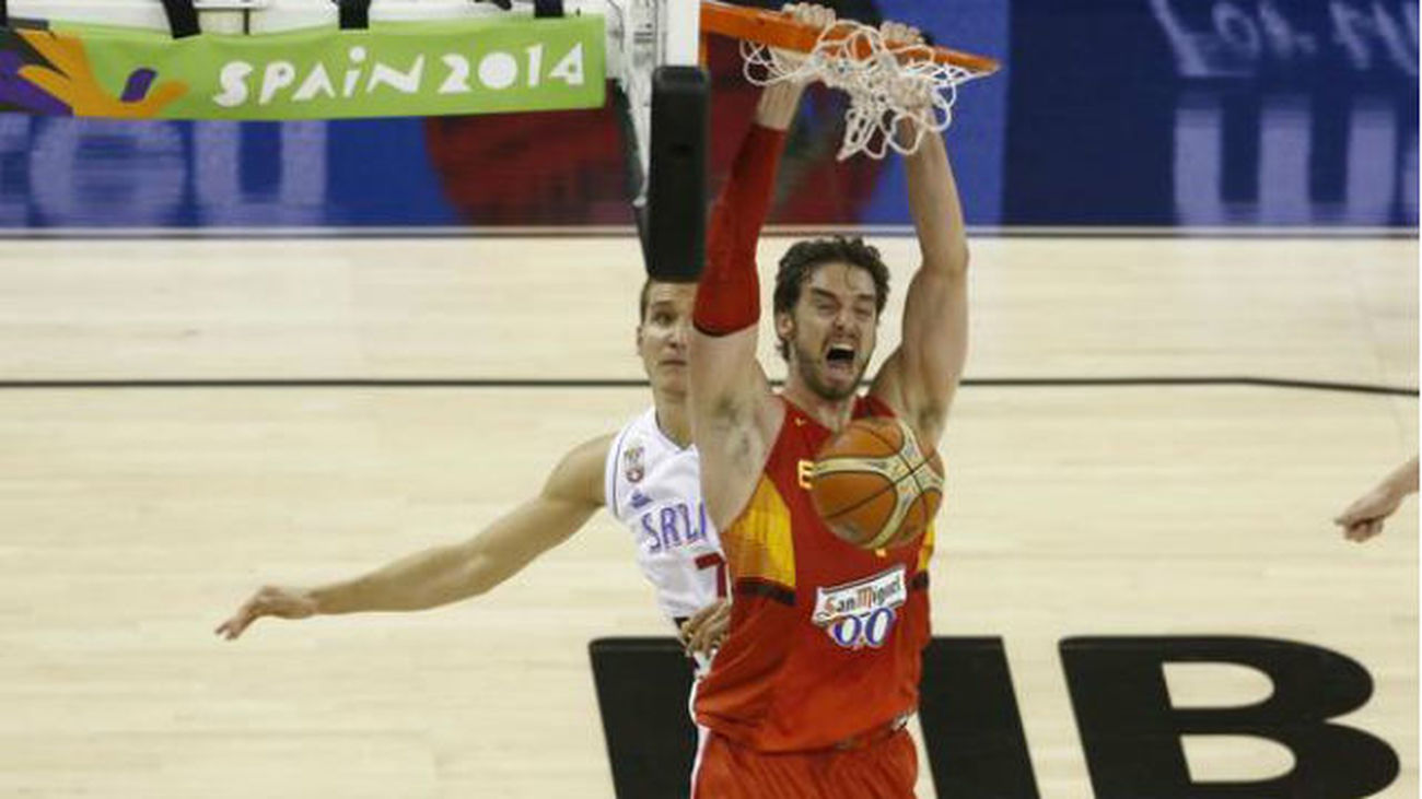 Pau Gasol, selección española