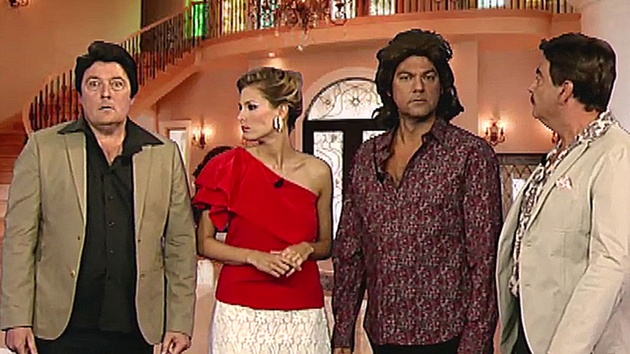 La telenovela más desgarradora de la TV vuelve a Los Tele Tipos. Tres hombres y una mujer. Odio y Pasión