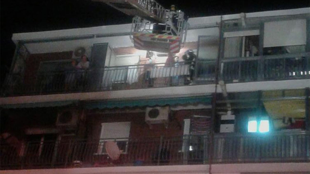 Incendio en Palomeras