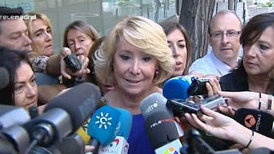 Aguirre sobre la Alcaldía de Madrid: "Me veo un poco como los militares, en la reserva"