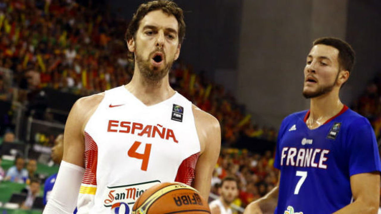 Pau Gasol confirma que jugará contra Francia