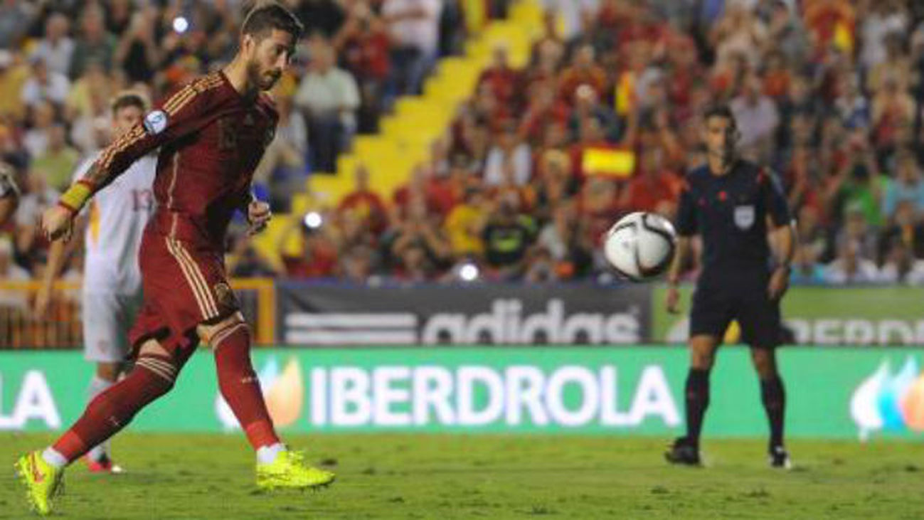 Ramos emula a Panenka