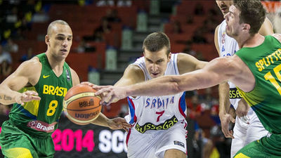 84-56. Serbia aplasta a Brasil se enfrentará a Francia