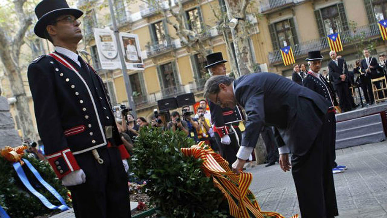 Mas apela a la "concordia" en la Diada y dice que está todo listo para el 9N