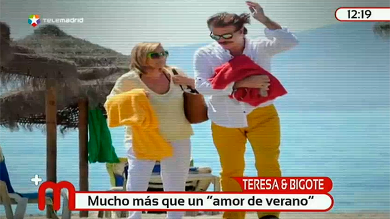 María Teresa Campos y Bigote Arrocet, el romance del verano