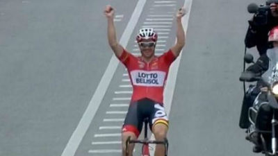 Vuelta: Victoria de Hansen y Contador sigue líder