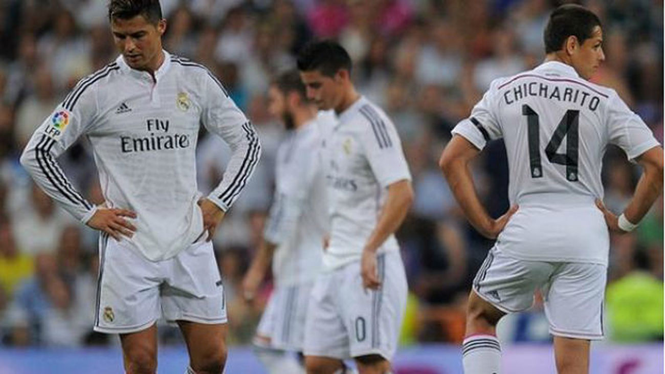 Cristiano Ronaldo, James y Chicharito