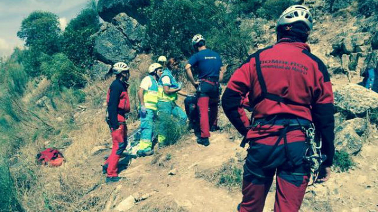Escaladora fallecida en Patones
