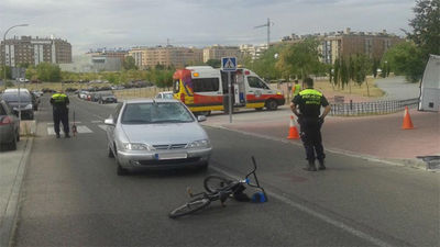 En estado muy grave un ciclista tras ser atropellado en Sanchinarro
