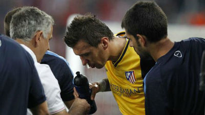 Mandzukic, dos semanas de baja por una fractura en la nariz