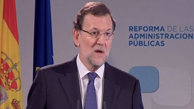 Rajoy anuncia un ahorro de 10.417 millones en las Administraciones hasta junio